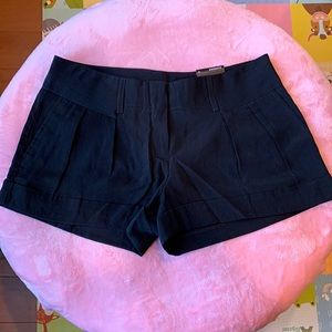 Express black shorts, size 4
